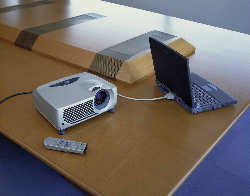 State-of-the-art PC projection equipment