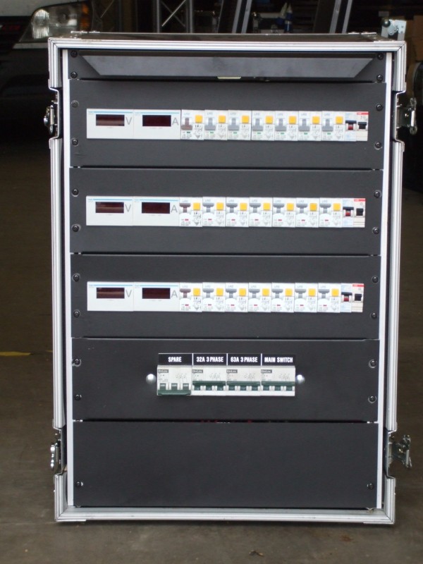 63A 3ph Rack Front